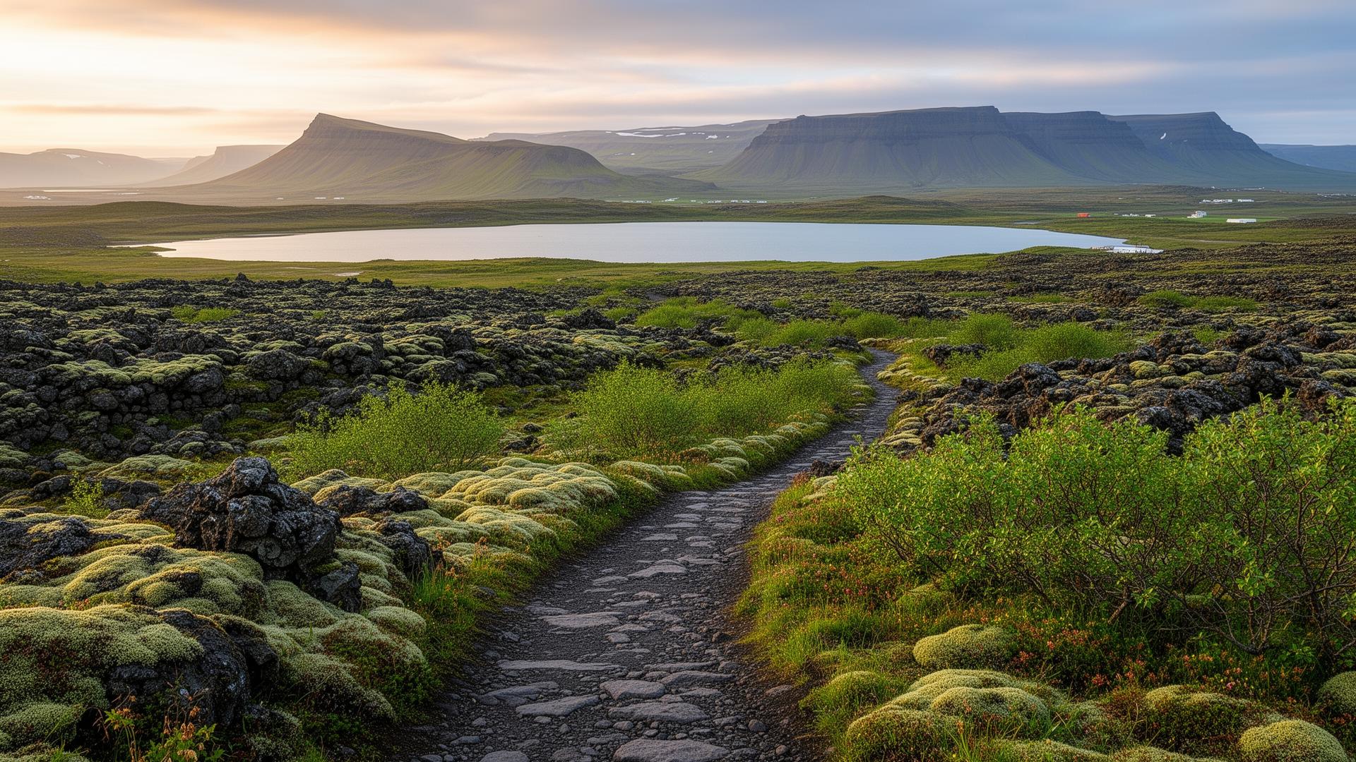 [PLACEHOLDER — needs real Vatnsendahverfi photos] Elliðaárdalur — útivistarsvæði í göngufæri